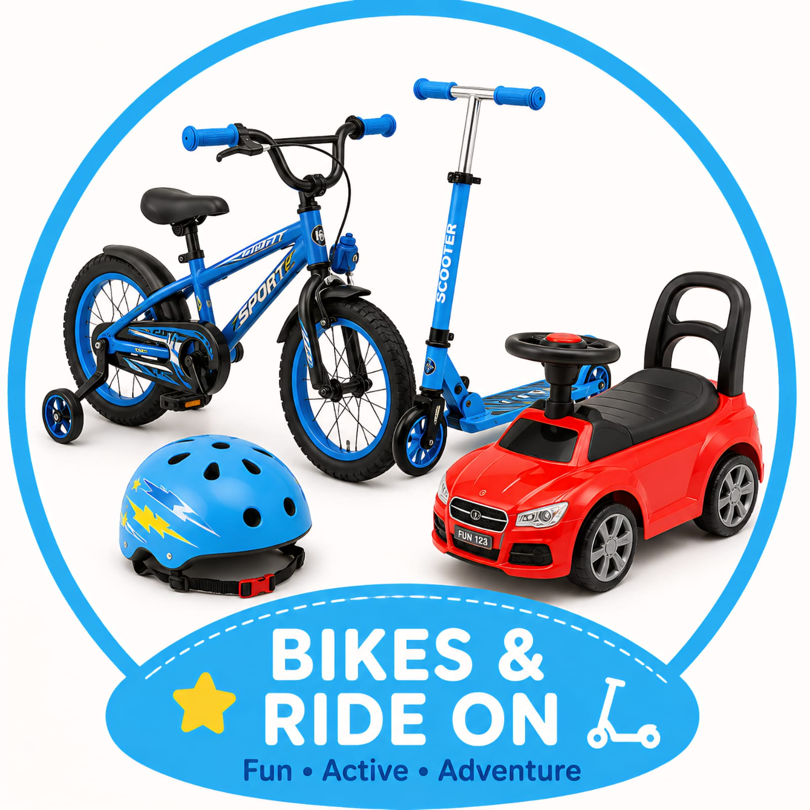 Bikes & Ride On